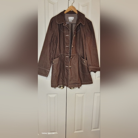 Live a Little Jean Jacket XL - Picture 2 of 5